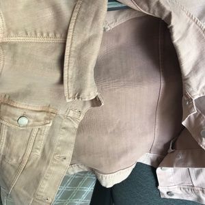 EUC Liverpool tan jacket latge